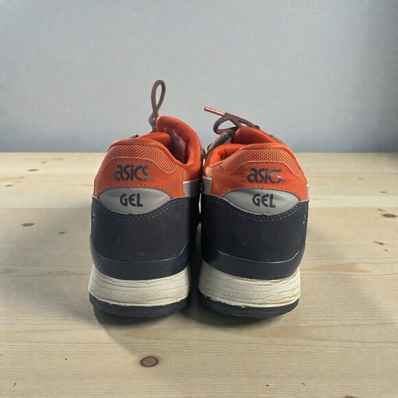 ASICS Gel Lyte III Women’s 8 Indian Ink/Orange Block Pack Split-Tongue Sneakers - Picture 5 of 9